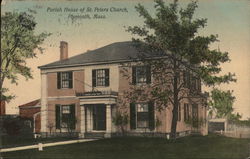 Parish House of St. Peters Church Postcard