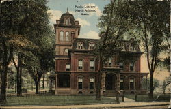 Public Library Postcard