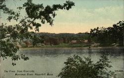 The Pines from Riverside, Merrimac River Postcard