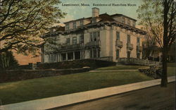 Residence of Hamilton Mayo Leominster, MA Postcard Postcard Postcard