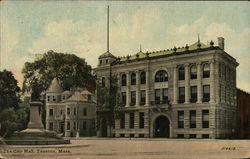 City Hall Taunton, MA Postcard Postcard Postcard