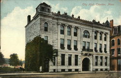 City Hall Taunton, MA Postcard Postcard Postcard