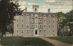 West College, Williams College Postcard