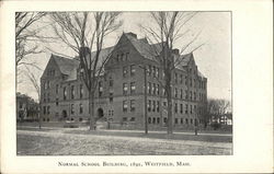 Normal School Building Westfield, MA Postcard Postcard Postcard