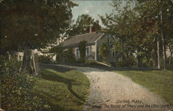 The House of Mary and the Little Lamb Postcard