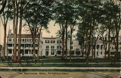 The Maplewood Hotel Pittsfield, MA Postcard Postcard Postcard