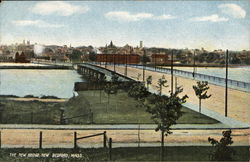 The New Bridge New Bedford, MA Postcard Postcard Postcard