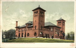Northfield Seminary - The Auditorium East Northfield, MA Postcard Postcard Postcard