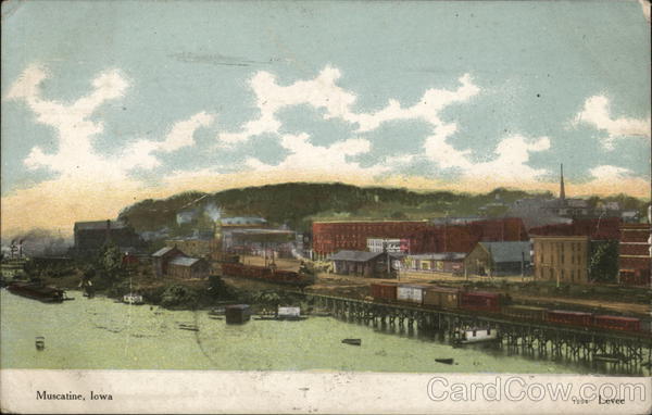 Levee Muscatine Iowa