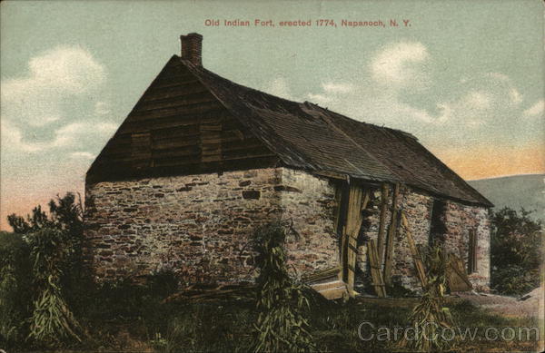 Old Indian Fort, erected 1774 Napanoch New York