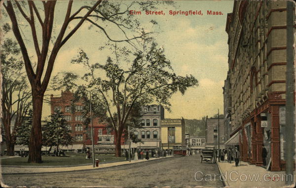 Elm Street Springfield Massachusetts