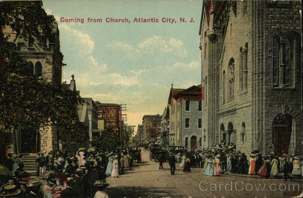 Coming from Church Atlantic City New Jersey