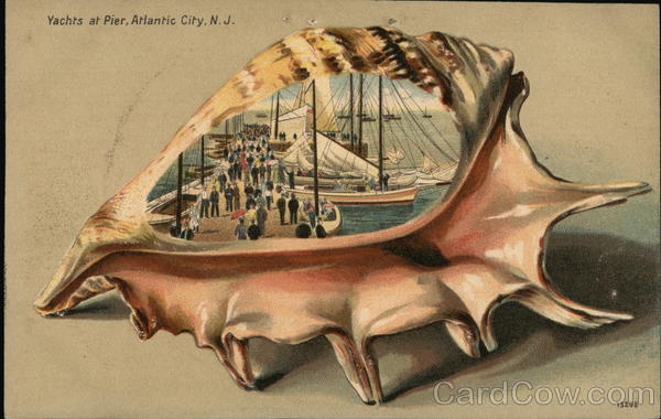 Yachts at Pier Atlantic City New Jersey