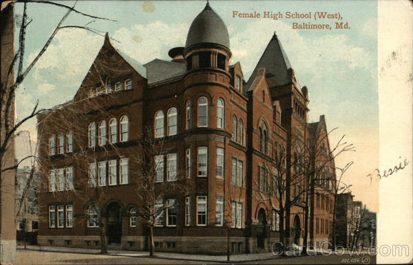 Female High School (West) Baltimore Maryland
