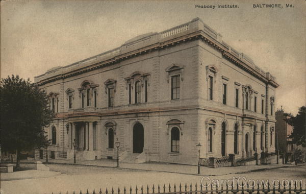 Peabody Institute Baltimore Maryland
