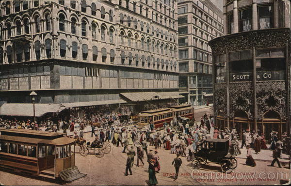 State and Madison Streets Chicago Illinois
