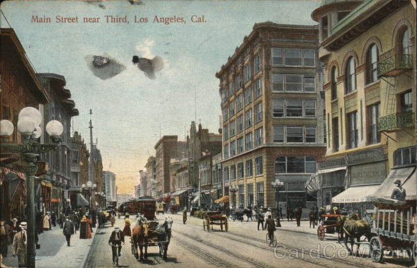 Main Street near Third Los Angeles California