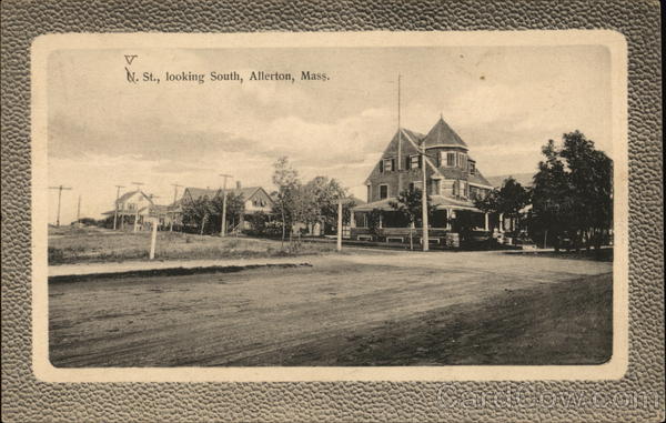 V Street, Looking South Allerton Massachusetts