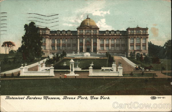 Botanical Gardens Museum, Bronx Park New York