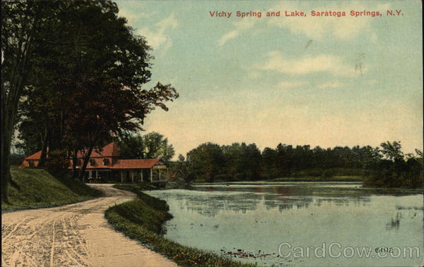 Vichy Spring and Lake Saratoga Springs New York
