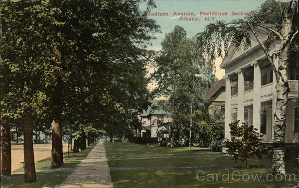 Madison Avenue, Residence Section Albany New York