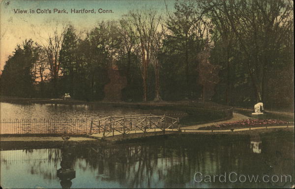 View in Colt's Park Hartford Connecticut