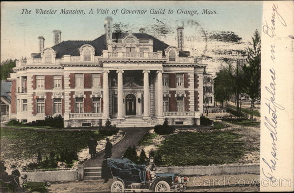 The Wheeler Mansion Orange Massachusetts