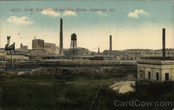 Hirsh-Stein Starch and Glue Works Hammond Indiana
