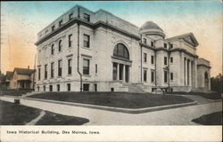Iowa Historical Building Des Moines, IA Postcard Postcard Postcard