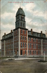 Tobin College Fort Dodge, IA Postcard Postcard Postcard