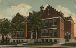 Center Street Public School Postcard