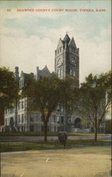 Shawnee County Court House Postcard