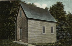 First Church, Built 1634 Postcard