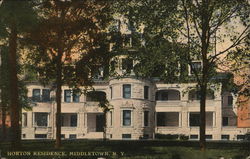 Horton Residence Middletown, NY Postcard Postcard Postcard