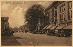 Main Street Northampton, MA Postcard Postcard Postcard