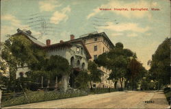 Wesson Hospital Springfield, MA Postcard Postcard Postcard