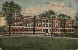 Technical High School Springfield, MA Postcard Postcard Postcard