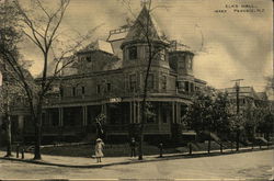 Elks Hall Postcard