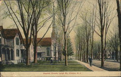 Baptist Church, Leigh Street Clinton, NJ Postcard Postcard Postcard