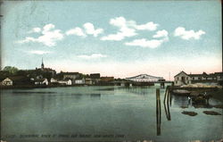 Quinnipiac River at Grand Avenue Bridge New Haven, CT Postcard Postcard Postcard