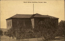 South School Building Postcard