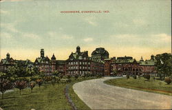 Woodmere Evansville, IN Postcard Postcard Postcard