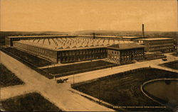 Bird's eye view showing Dan River Cotton Mills Postcard