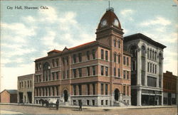 View of City Hall Shawnee, OK Postcard Postcard Postcard