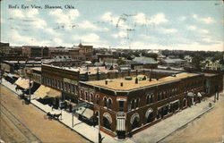 Bird's Eye View Shawnee, OK Postcard Postcard Postcard