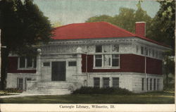 Carnegie Library Wilmette, IL Postcard Postcard Postcard