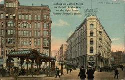 James Street and Yester Way from Pioneer Square James Street and Yester Way from Pioneer Square