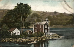 Hudson River, Coxsackie Lighthouse Postcard