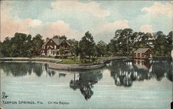 On the bayou Tarpon Springs, FL Postcard Postcard Postcard