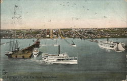View from Waterfront St. Petersburg, FL Postcard Postcard Postcard